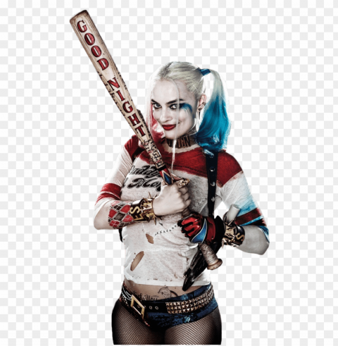 harley quinn suicide squad PNG files with transparent backdrop
