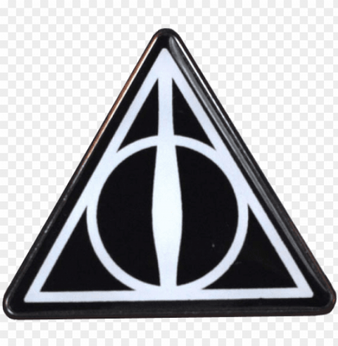 harry - harry potter - deathly hallows badge PNG cutout