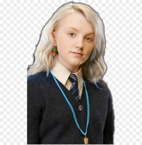 harry potter luna lovegood PNG Image Isolated with Clear Background