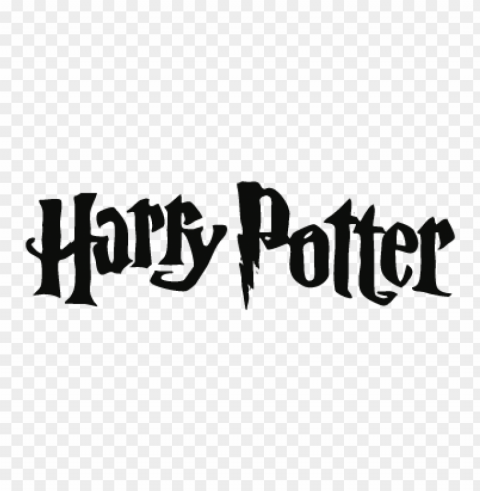 harry potter vector logo free download Transparent Background PNG Isolated Art