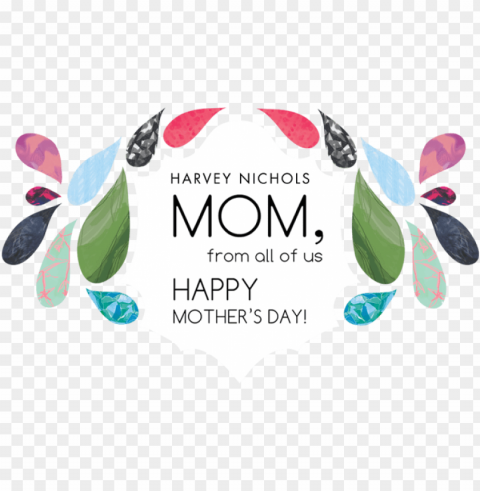 harvey nichols mon from all of us happy mother's day - graphic design PNG free transparent