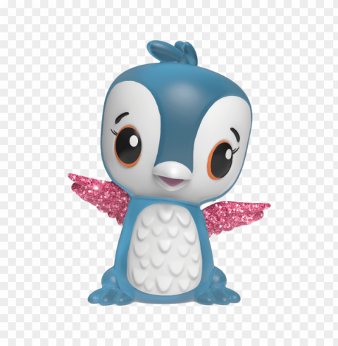 hatchimals polar penguala Isolated Subject on Clear Background PNG PNG transparent with Clear Background ID f3b85584