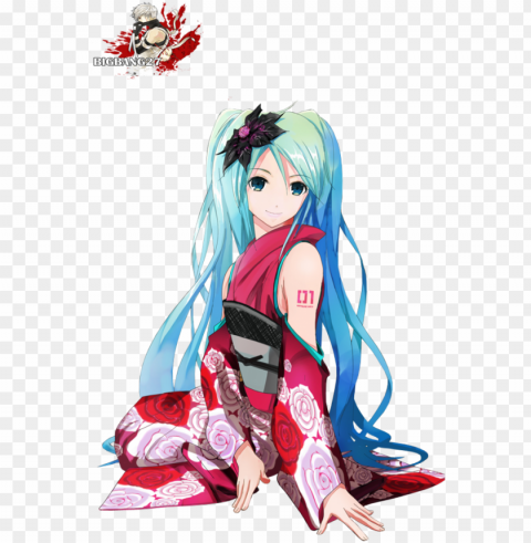 hatsune miku free download - hatsune miku Isolated Graphic Element in HighResolution PNG