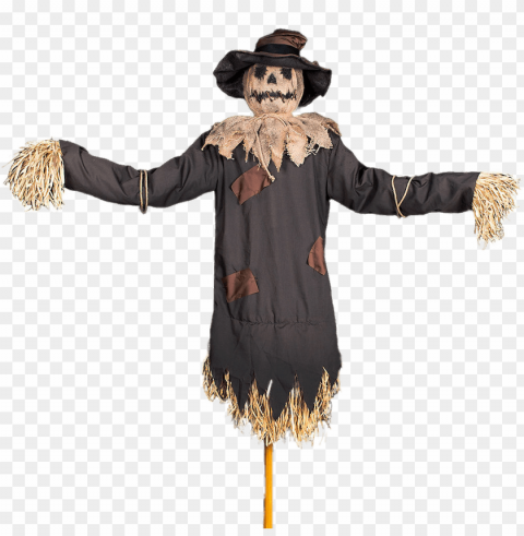 haunted scarecrow PNG Image Isolated with Transparent Clarity