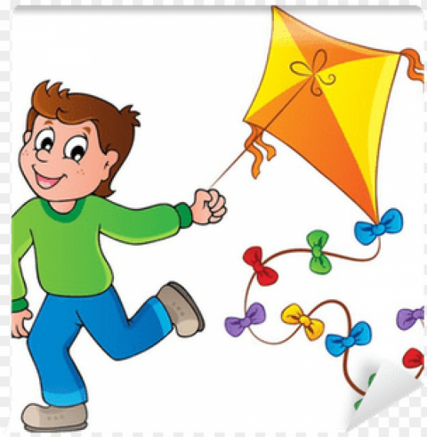 have a little kite Clean Background Isolated PNG Character