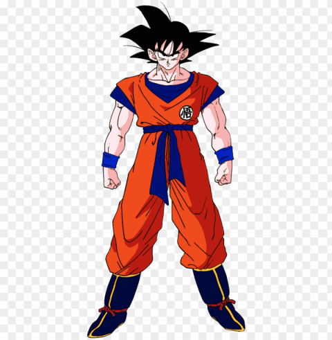 have the ability sturdy allowing him to survive the - dragon ball z goku normal Isolated Item with Clear Background PNG PNG transparent with Clear Background ID bceba066