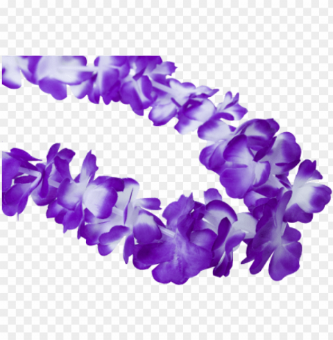 hawaiian lei garland purple - hawaii PNG artwork with transparency
