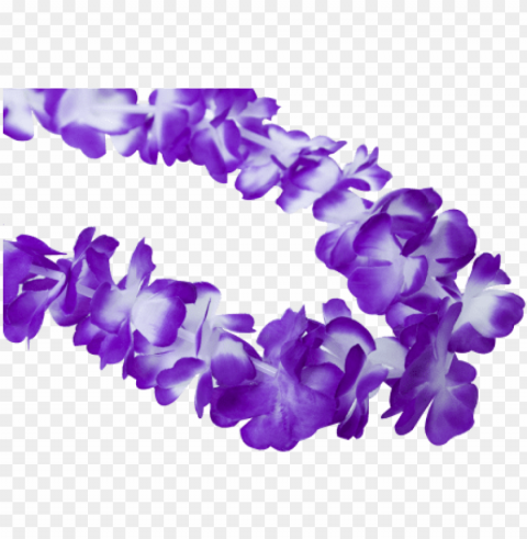 Hawaiian Lei Garland Purple - Hawaii PNG Artwork With Transparency