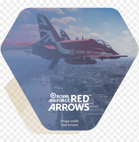 hawk t1a red arrows 2677 Clear PNG