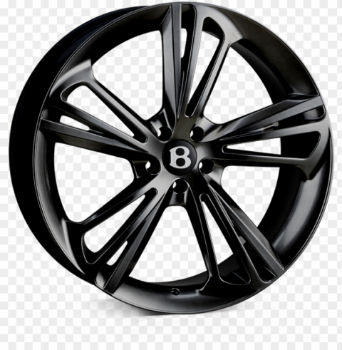 hawke aquila 22 inch wheel finished in black PNG files with clear backdrop assortment