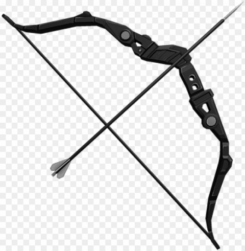 hawkeye's bow and arrow PNG Image with Transparent Isolated Design