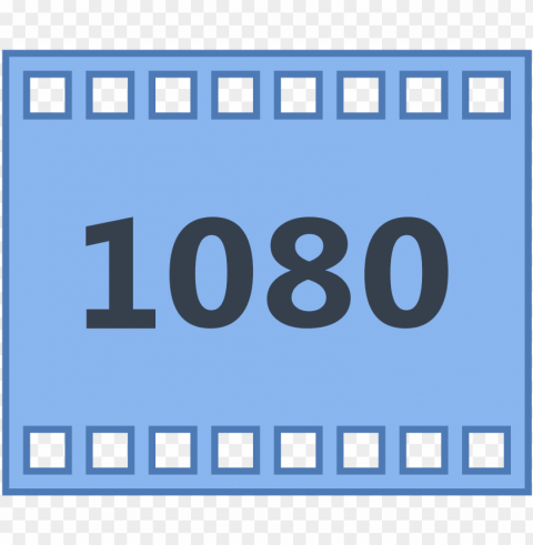 hd 1080p icon - 1080 icon Isolated Graphic on HighQuality Transparent PNG