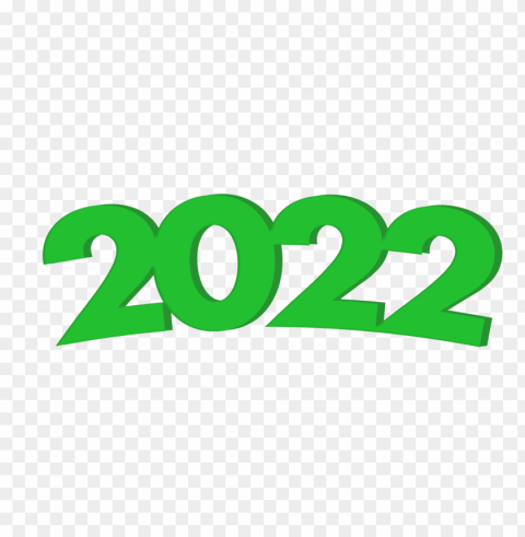 hd 3d green 2022 text Transparent PNG photos for projects