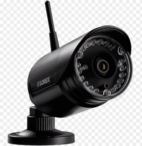 hd 720p outdoor wireless security camera 135ft night - lorex by flir lw3211 hd wireless camera Isolated Graphic with Clear Background PNG