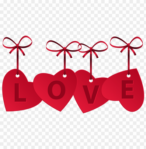 hd beautiful love word art valentine romance PNG Object Isolated with Transparency