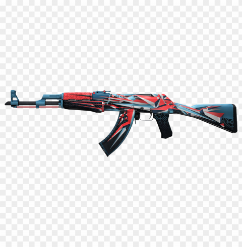 hd cool skin pubg akm gun weapon PNG Image with Clear Background Isolation