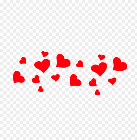 hd floating red hearts love valentine's day PNG transparency images
