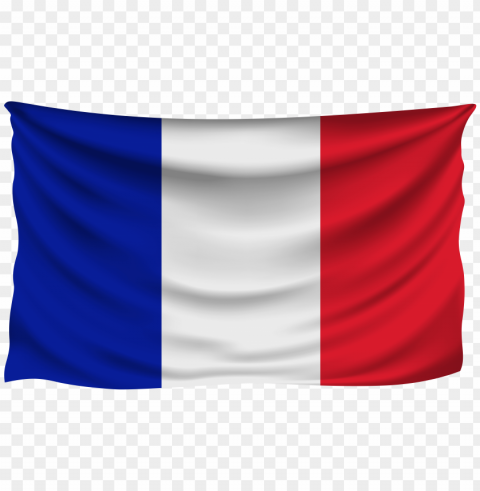hd france waving hanging flag Transparent PNG pictures for editing PNG transparent with Clear Background ID b9a140ba