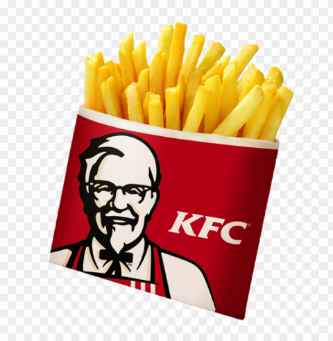hd kfc french fries cup PNG with no cost