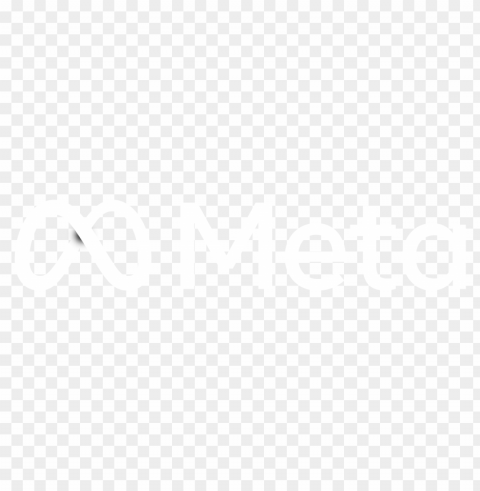 hd meta facebook white logo ClearCut PNG Isolated Graphic