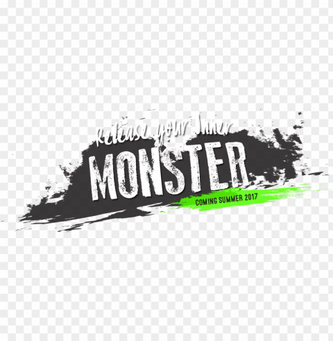 Hd Monster Text Pngs Isolated Object In Transparent PNG Format