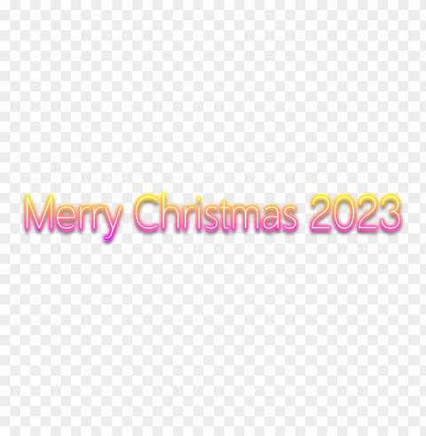hd neon light merry christmas 2023 PNG graphics for free