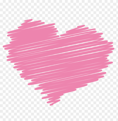hd pink scribble heart love valentine romance PNG transparent photos mega collection