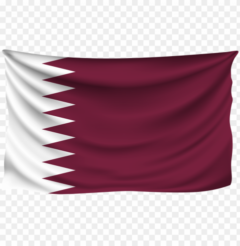 hd qatar waving hanging flag Free PNG download PNG transparent with Clear Background ID ecdbe8d7