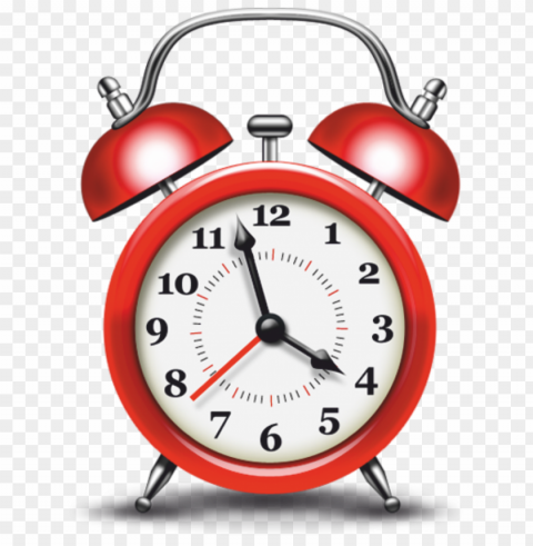 Hd Red Alarm Old Clock PNG Transparent Vectors