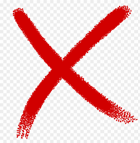 hd red grunge x cross mark sign icon PNG Graphic with Transparent Isolation