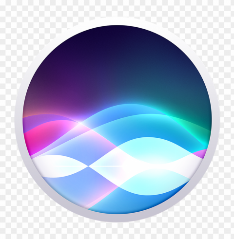 hd siri mac os apple logo icon PNG with Clear Isolation on Transparent Background