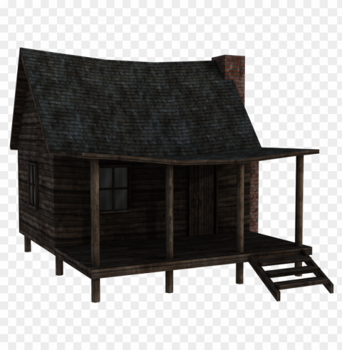 hd wooden wood cabin house PNG with no bg