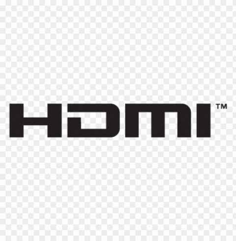 hdmi vector PNG Illustration Isolated on Transparent Backdrop