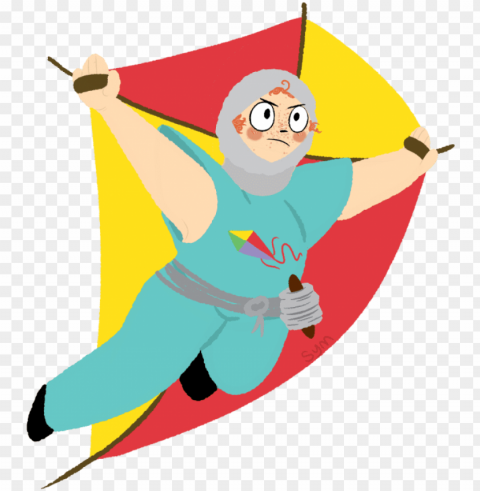 He Fly - South Park Human Kite Fanart PNG Graphics With Clear Alpha Channel Selection