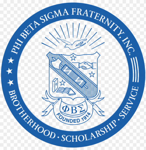 he was the first african-american student to attend - phi beta sigma logo Isolated Subject in HighQuality Transparent PNG