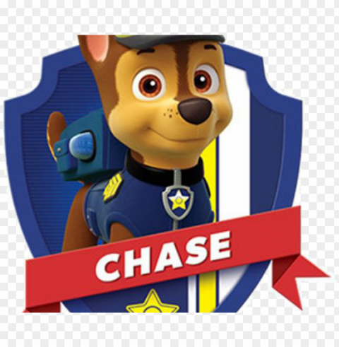 head clipart paw patrol - paw patrol characters chase Transparent PNG Isolated Subject