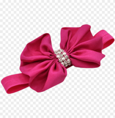 Headband For Baby Girl - Girls Hair Bow Isolated Object On Transparent PNG