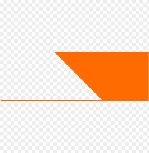 header banner orange Transparent Background PNG Isolation