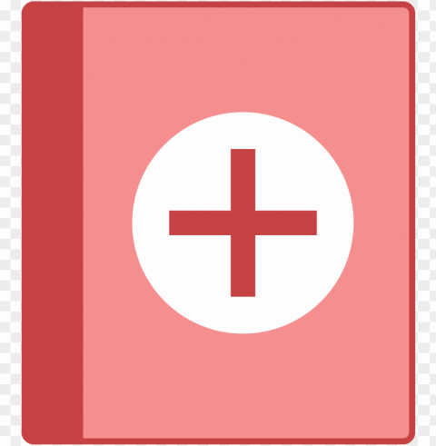 health book icon - icone carnet de santé Isolated Artwork in Transparent PNG Format