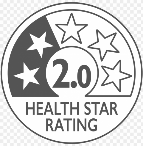 health star rating - health star rating logo Transparent PNG Isolated Object