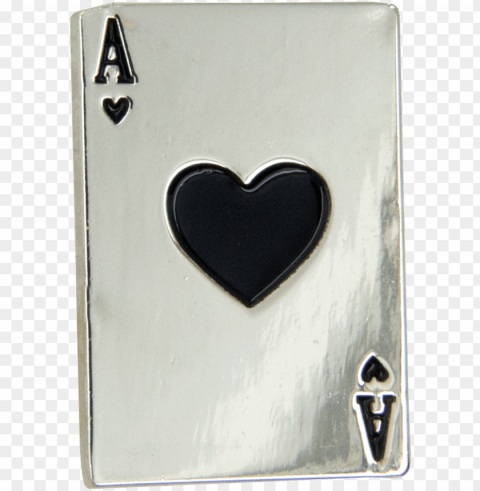 heart card pin silver - silver Transparent background PNG stockpile assortment