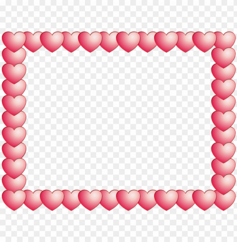 heart frame love romance symbol - picture frame Isolated Item on Transparent PNG