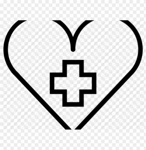 heart icons cross - paramedic icon HighQuality Transparent PNG Isolated Artwork