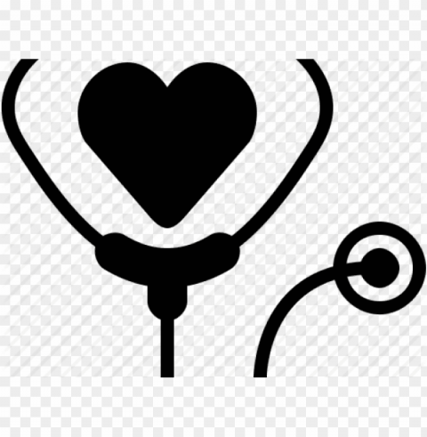 heart icons stethoscope - stethoscope heart icon transparent PNG Image Isolated with Transparency