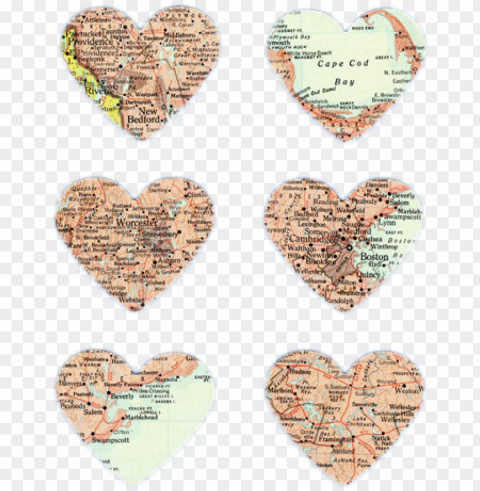 heart map transparent Clear Background PNG with Isolation PNG transparent with Clear Background ID 3c1a456c