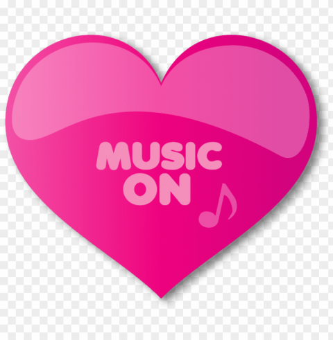 heart-musicon - heart Clear background PNG elements