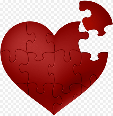 heart puzzle library download - heart puzzle piece sv Transparent art PNG