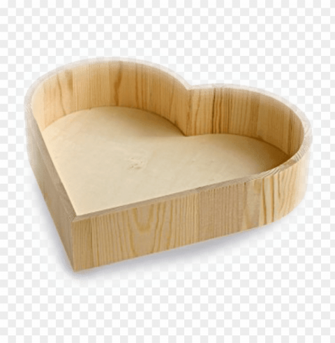 Heart Shaped Wooden Tray - Heart Shaped Wood Tray PNG Images With Alpha Mask