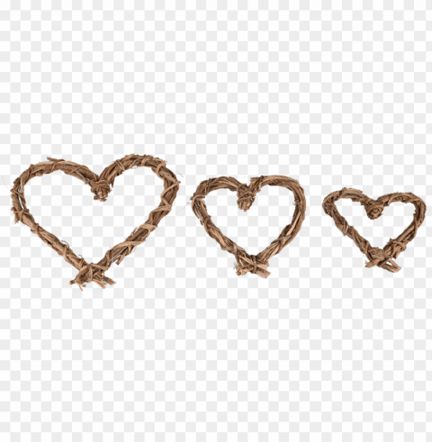 heart twig wreath - wreath HighResolution Transparent PNG Isolated Item