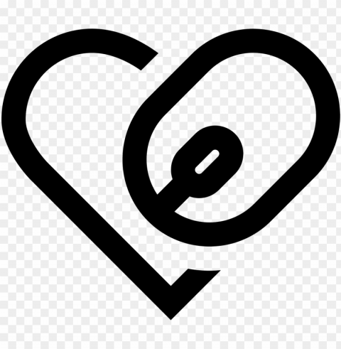 heart with mouse icon - microfone coracao PNG with clear transparency